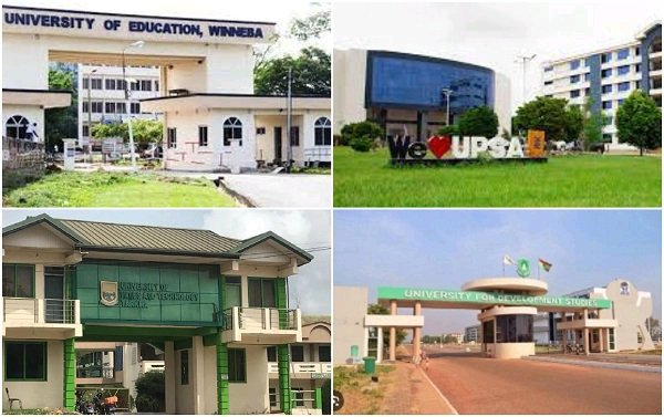 Check Out The List Of Universities Built By NDC That Prez. Akufo Addo Has Renamed