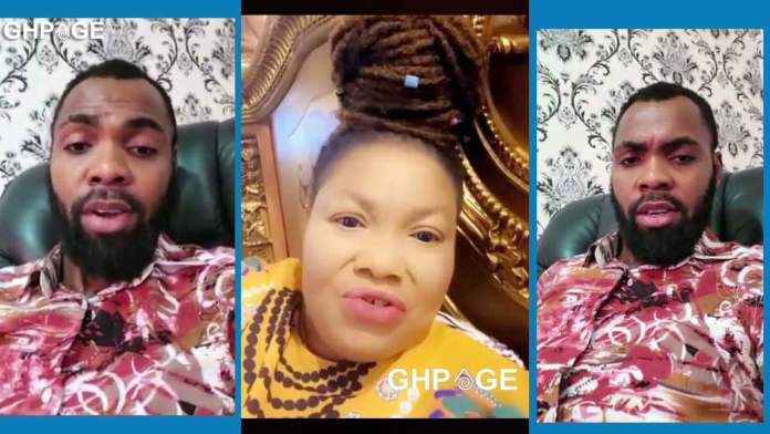 WATCH VIDEO : You chew human meat – Nana Agradaa spits venom on Rev Obofour