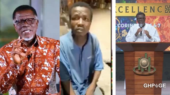 Video: Young ‘street’ man claiming to be the biological son of Mensa Otabil pops up