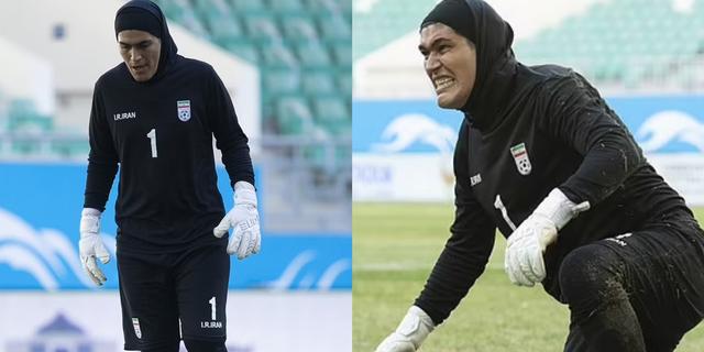 Iran women’s goalkeeper accused of being a man after saving two penalties