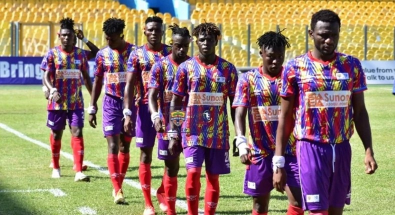 Gladson Awako’s debut stunner gives Hearts of Oak first league win of the season