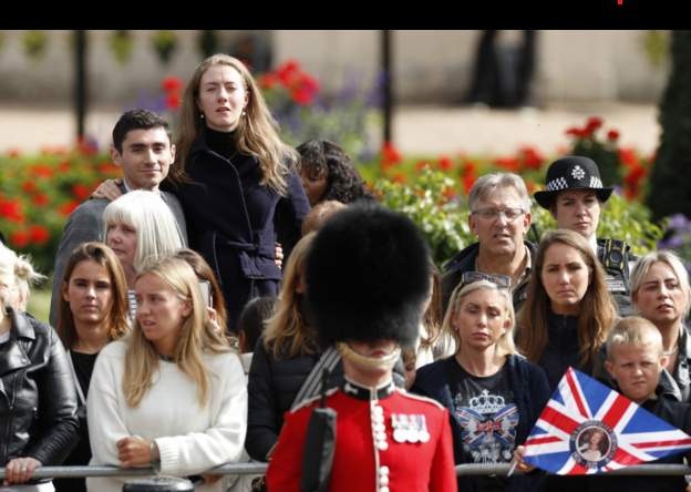 Queens funeral : Moments that few of us will ever forget