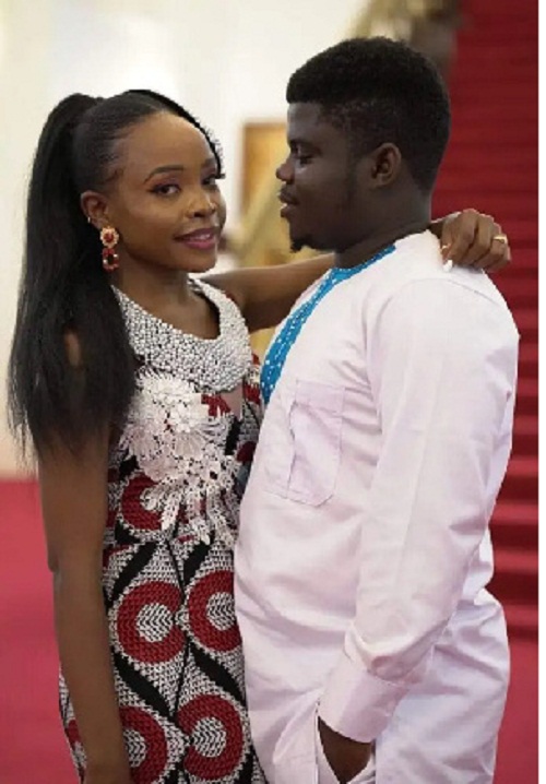 Newly wedded YouTube blogger, Wode Maya, has disclosed how much he spent on his simple wedding in Kenya with his wife, Miss Trudy. According to the popular blogger, he spent about ¢10,000 on his wedding which had close family and friends in attendance. “We just spent 1000 dollars on this wedding. Aside from that God just sent people our way,” he revealed while his wife affirmed it. In the video that was shared on September 13, 2022, the YouTuber disclosed that his marriage ceremony took place on September 10, 2022, in Kenya, a day that marks 13 years of the passing of Trudy's mother. Introducing the special video that announced his marriage, Wode said in future, should his children ask him, “hey dad, what was your 1000th video on YouTube?" he will say "it was the day I got married to your mum.” The Youtuber, before his wedding, was captured changing behind his car before getting to the wedding venue while saying he is the only groom who dresses behind a car. Upon getting to the wedding venue, he carried two goats with him to present to his wife’s family. With a tent, a few families and friends gathered, the couple exchanged their vows before flaunting the rings with joy.