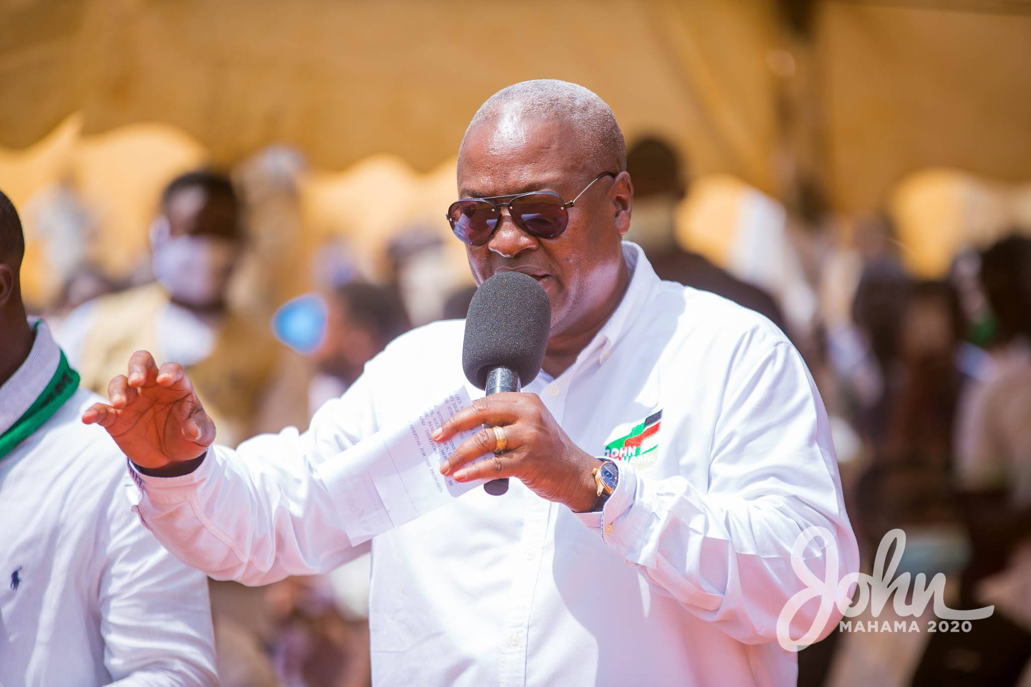 Mahama breaks his silence about Duffuor's injunction and withdrawal, saying "These things happen"
