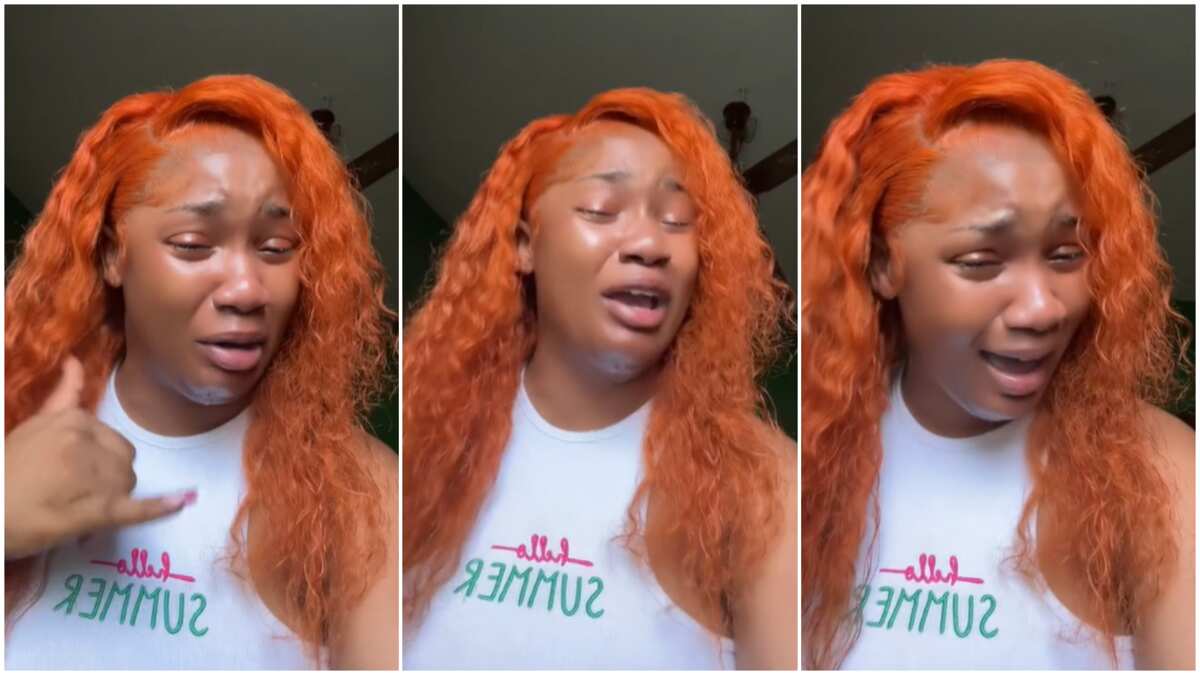 Young Lady Cries Over Strong Broken Heart As Boyfriend Dumps Her Few Days To Christmas
