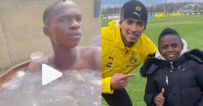 Yaw Dabo Gives His Players An Intensive Training As He Bath Them In Ice, Video Goes Viral