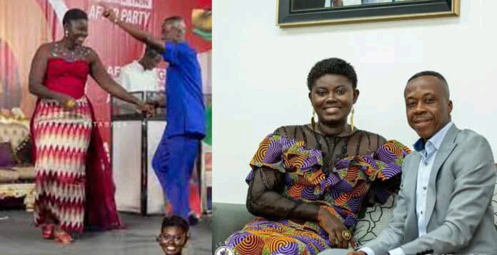 Shame On Afua Asantewaa As She Allegedly Snatches Her Husband From Ex Wife With Two Kids