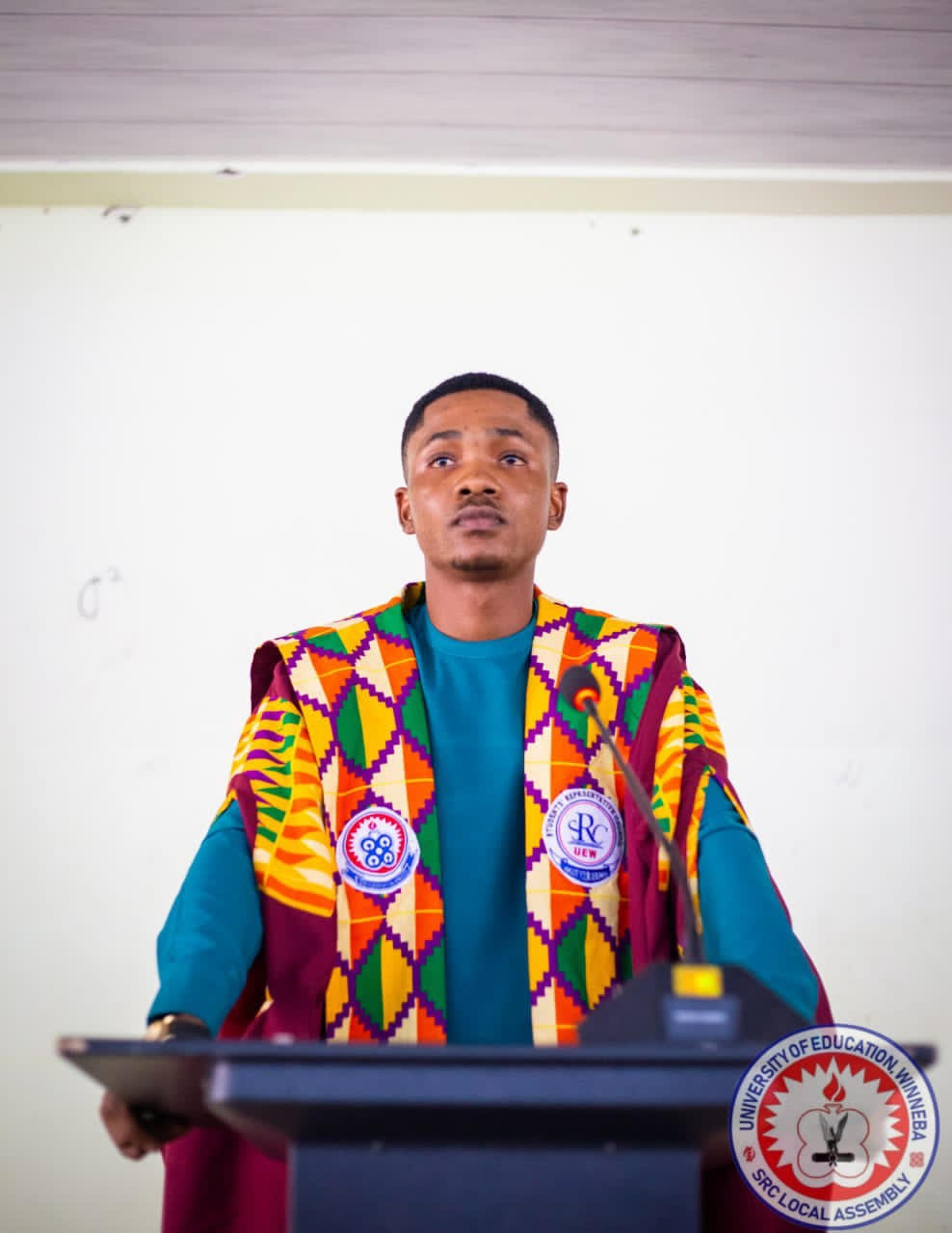 Navigating the University Parliament: A Journey with Abraham Awudu, Chief Clerk. University of Education Winneba (UEW)